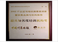 中国计算机教育最具知名奖